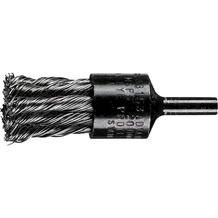 Pferd End Straight Cup Knot, .020SS Wire, 3/4 83153